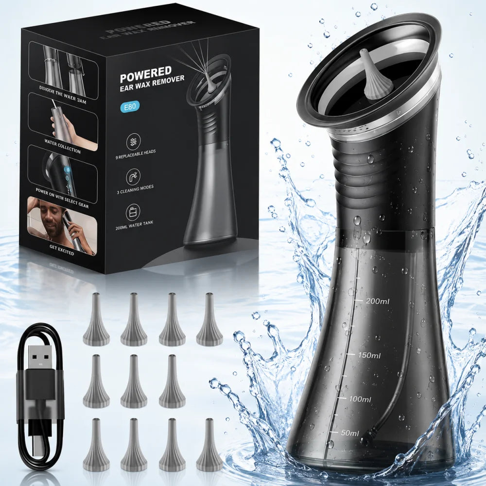 Electric Ear Wax Removal Kit with HD Camera – Smart Rechargeable Ear Cleaner for Easy Earwax Removal