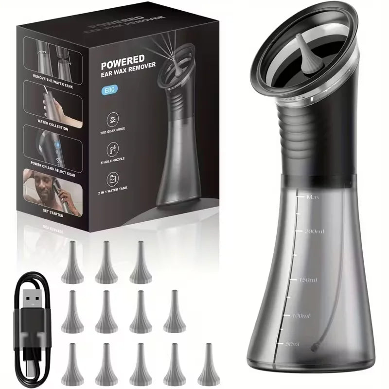 Electric Ear Wax Removal Kit with HD Camera – Smart Rechargeable Ear Cleaner for Easy Earwax Removal