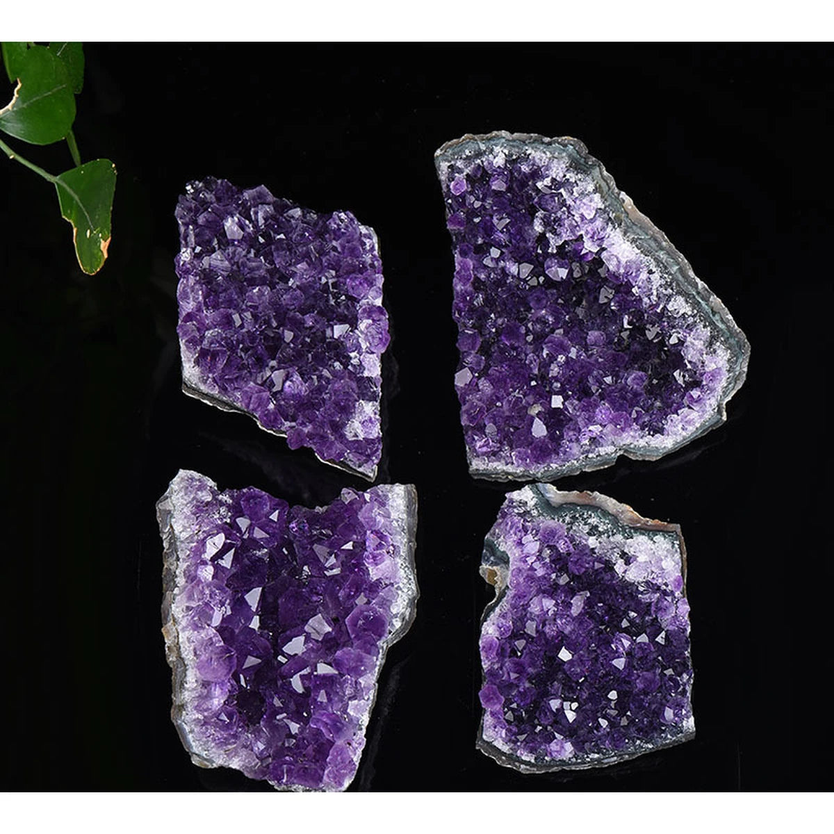 Raw Amethyst Cluster - Natural Geode Piece