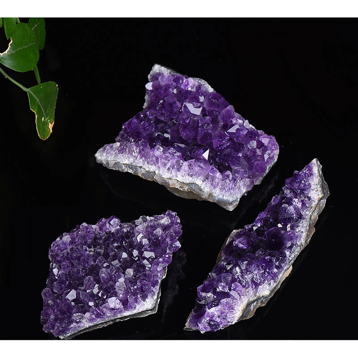 Raw Amethyst Cluster - Natural Geode Piece