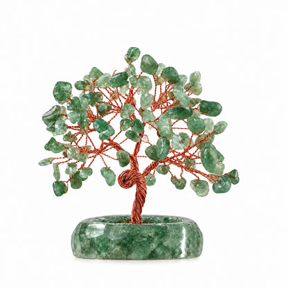 Green aventurine - mid-green chips